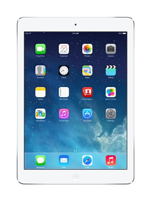 Apple iPad Air Wi-Fi + AT&T 16GB Silver ME997LL/A